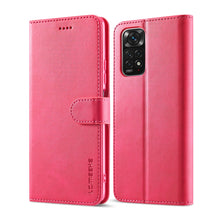 Load image into Gallery viewer, LC.IMEEKE Calf Texture Leather Phone Case, For Xiaomi Redmi Note 11/11S, For Xiaomi Redmi Note 11 Pro International Version, For Xiaomi Redmi Note 11/11S International Version, For Xiaomi Redmi Note 11 International Version