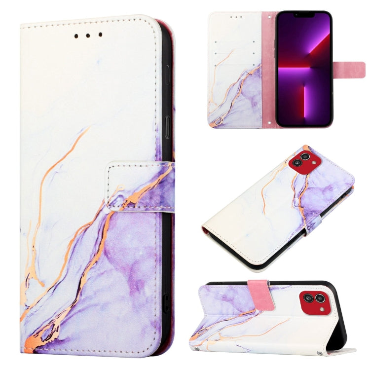 PT003 Marble Pattern Flip Leather Phone Case, For Samsung Galaxy A03 164mm, For Samsung Galaxy A03 166mm, For Samsung Galaxy A03s 164mm, For Samsung Galaxy A03s 166mm US Version, For Samsung Galaxy A12 / M12, For Samsung Galaxy A13 4G                  ...