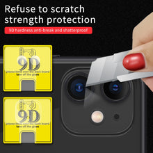 Load image into Gallery viewer, 9D Transparent Rear Camera Lens Protector Tempered Glass Film Combination Packages, For iPhone 11, For iPhone 11 Pro, For iPhone 11 Pro Max