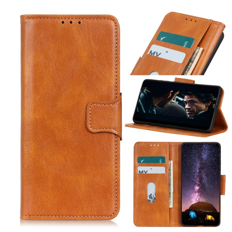 Mirren Crazy Horse Texture Horizontal Flip Leather Phone Case with Holder & Card Slots & Wallet, For Xiaomi Poco M4 Pro 4G