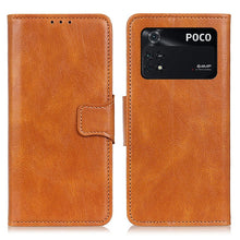 Load image into Gallery viewer, Mirren Crazy Horse Texture Horizontal Flip Leather Phone Case with Holder &amp; Card Slots &amp; Wallet, For Xiaomi Poco M4 Pro 4G