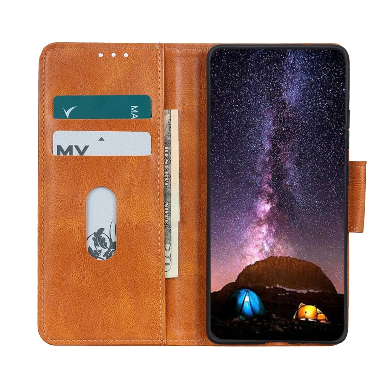 Mirren Crazy Horse Texture Horizontal Flip Leather Phone Case with Holder & Card Slots & Wallet, For Xiaomi Poco M4 Pro 4G