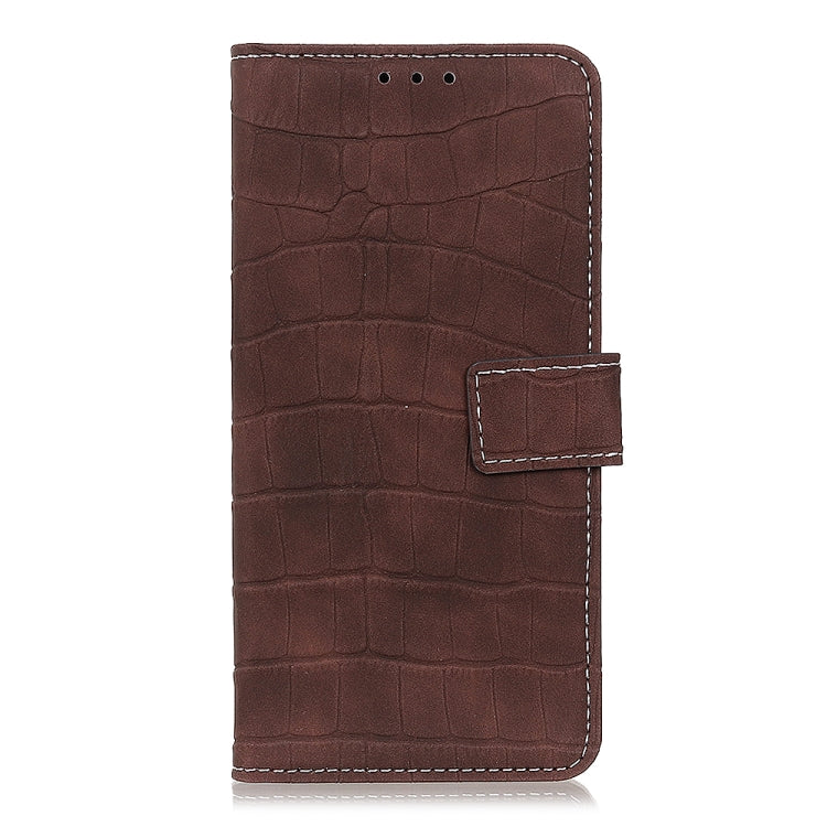 Magnetic Crocodile Texture Horizontal Flip Leather Phone Case, For Xiaomi Poco M4 Pro 4G