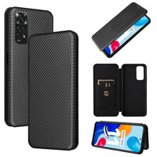Load image into Gallery viewer, Carbon Fiber Texture Magnetic Leather Phone Case, For OPPO Find X5 Lite, For OPPO Realme 9 Pro, For Xiaomi Redmi Note 11 4G / Note 11S 4G, For Nokia G11 / G21
