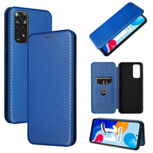 Load image into Gallery viewer, Carbon Fiber Texture Magnetic Leather Phone Case, For OPPO Find X5 Lite, For OPPO Realme 9 Pro, For Xiaomi Redmi Note 11 4G / Note 11S 4G, For Nokia G11 / G21