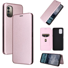 Load image into Gallery viewer, Carbon Fiber Texture Magnetic Leather Phone Case, For OPPO Find X5 Lite, For OPPO Realme 9 Pro, For Xiaomi Redmi Note 11 4G / Note 11S 4G, For Nokia G11 / G21