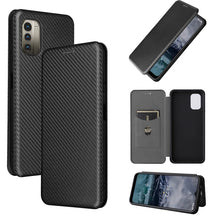 Load image into Gallery viewer, Carbon Fiber Texture Magnetic Leather Phone Case, For OPPO Find X5 Lite, For OPPO Realme 9 Pro, For Xiaomi Redmi Note 11 4G / Note 11S 4G, For Nokia G11 / G21