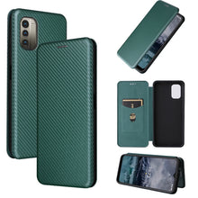 Load image into Gallery viewer, Carbon Fiber Texture Magnetic Leather Phone Case, For OPPO Find X5 Lite, For OPPO Realme 9 Pro, For Xiaomi Redmi Note 11 4G / Note 11S 4G, For Nokia G11 / G21
