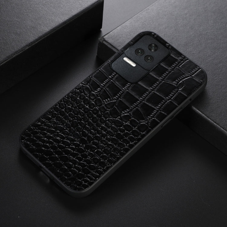 Crocodile Top Layer Cowhide Leather Phone Case, For Xiaomi Redmi K40S 5G, For Xiaomi Redmi Note 11 4G / Note 11S, For Xiaomi Mi Mix Fold