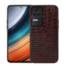 Load image into Gallery viewer, Crocodile Top Layer Cowhide Leather Phone Case, For Xiaomi Redmi K40S 5G, For Xiaomi Redmi Note 11 4G / Note 11S, For Xiaomi Mi Mix Fold