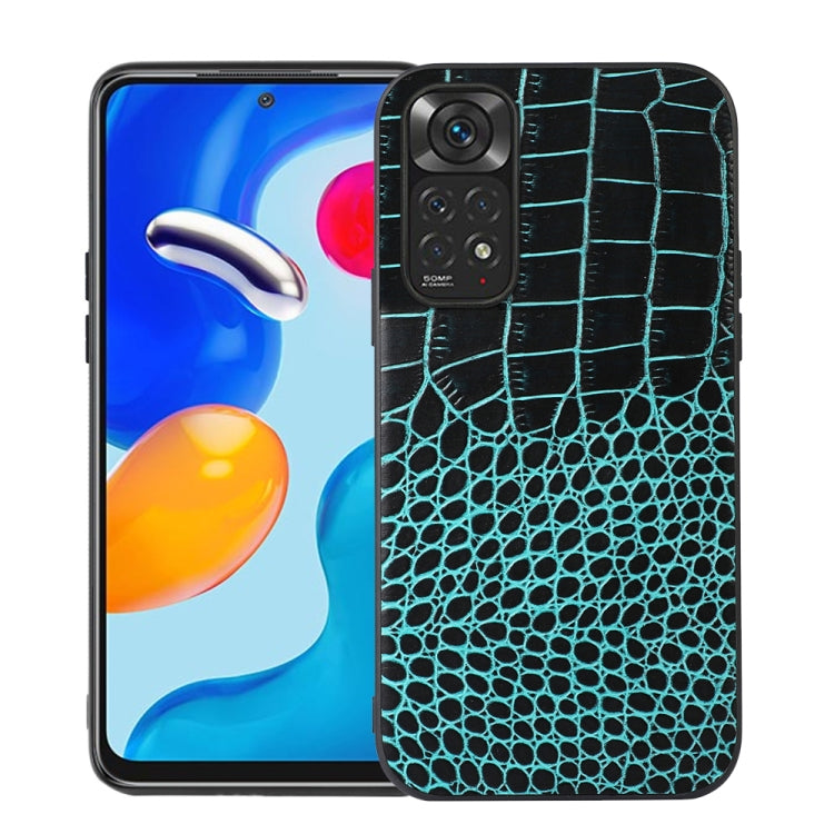 Crocodile Top Layer Cowhide Leather Phone Case, For Xiaomi Redmi K40S 5G, For Xiaomi Redmi Note 11 4G / Note 11S, For Xiaomi Mi Mix Fold