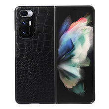 Load image into Gallery viewer, Crocodile Top Layer Cowhide Leather Phone Case, For Xiaomi Redmi K40S 5G, For Xiaomi Redmi Note 11 4G / Note 11S, For Xiaomi Mi Mix Fold