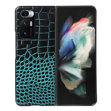 Load image into Gallery viewer, Crocodile Top Layer Cowhide Leather Phone Case, For Xiaomi Redmi K40S 5G, For Xiaomi Redmi Note 11 4G / Note 11S, For Xiaomi Mi Mix Fold