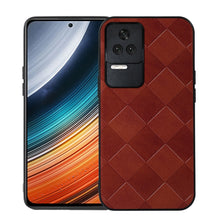 Load image into Gallery viewer, Weave Plaid PU Phone Case, For Xiaomi Redmi K40S 5G, For Xiaomi Redmi Note 11 4G / Note 11S, For Xiaomi Mi Mix Fold