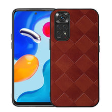 Load image into Gallery viewer, Weave Plaid PU Phone Case, For Xiaomi Redmi K40S 5G, For Xiaomi Redmi Note 11 4G / Note 11S, For Xiaomi Mi Mix Fold