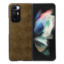 Load image into Gallery viewer, Weave Plaid PU Phone Case, For Xiaomi Redmi K40S 5G, For Xiaomi Redmi Note 11 4G / Note 11S, For Xiaomi Mi Mix Fold