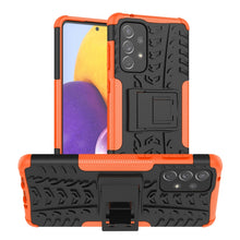 Load image into Gallery viewer, Tire Texture Shockproof TPU+PC Phone Case with Holder, For OnePlus Nord N20 5G, For Samsung Galaxy A73 5G, For Samsung Galaxy A23, For Xiaomi Redmi Note 11S 4G International Version, For Xiaomi Redmi Note 11 Pro 5G International Version