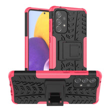 Load image into Gallery viewer, Tire Texture Shockproof TPU+PC Phone Case with Holder, For OnePlus Nord N20 5G, For Samsung Galaxy A73 5G, For Samsung Galaxy A23, For Xiaomi Redmi Note 11S 4G International Version, For Xiaomi Redmi Note 11 Pro 5G International Version