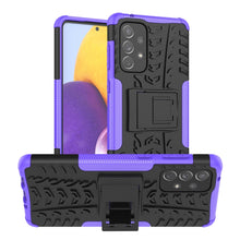 Load image into Gallery viewer, Tire Texture Shockproof TPU+PC Phone Case with Holder, For OnePlus Nord N20 5G, For Samsung Galaxy A73 5G, For Samsung Galaxy A23, For Xiaomi Redmi Note 11S 4G International Version, For Xiaomi Redmi Note 11 Pro 5G International Version