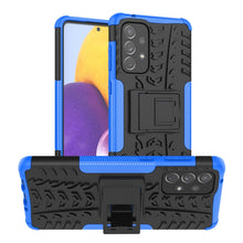 Load image into Gallery viewer, Tire Texture Shockproof TPU+PC Phone Case with Holder, For OnePlus Nord N20 5G, For Samsung Galaxy A73 5G, For Samsung Galaxy A23, For Xiaomi Redmi Note 11S 4G International Version, For Xiaomi Redmi Note 11 Pro 5G International Version