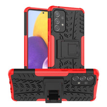 Load image into Gallery viewer, Tire Texture Shockproof TPU+PC Phone Case with Holder, For OnePlus Nord N20 5G, For Samsung Galaxy A73 5G, For Samsung Galaxy A23, For Xiaomi Redmi Note 11S 4G International Version, For Xiaomi Redmi Note 11 Pro 5G International Version