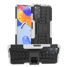 Load image into Gallery viewer, Tire Texture Shockproof TPU+PC Phone Case with Holder, For OnePlus Nord N20 5G, For Samsung Galaxy A73 5G, For Samsung Galaxy A23, For Xiaomi Redmi Note 11S 4G International Version, For Xiaomi Redmi Note 11 Pro 5G International Version