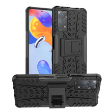 Load image into Gallery viewer, Tire Texture Shockproof TPU+PC Phone Case with Holder, For OnePlus Nord N20 5G, For Samsung Galaxy A73 5G, For Samsung Galaxy A23, For Xiaomi Redmi Note 11S 4G International Version, For Xiaomi Redmi Note 11 Pro 5G International Version