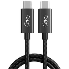 Load image into Gallery viewer, PD 100W USB-C / Type-C to USB-C / Type-C Thunderbolt 4 Full-function Data Cable, 0.5m, 1m, 1.5m, 2m