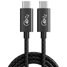 Load image into Gallery viewer, PD 100W USB-C / Type-C to USB-C / Type-C Thunderbolt 4 Full-function Data Cable, 0.5m, 1m, 1.5m, 2m