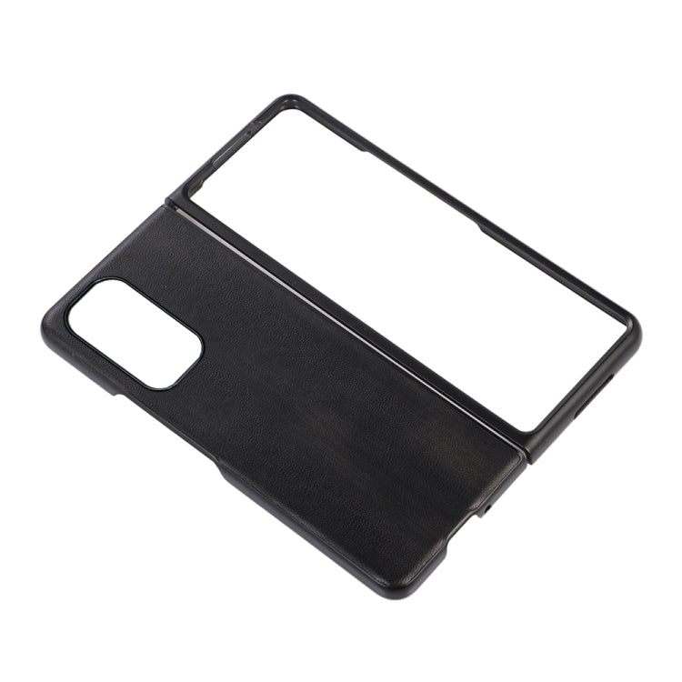 Yellow Cow Texture PU Phone Case, For Xiaomi Mi Mix Fold