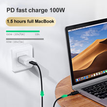 Load image into Gallery viewer, PD 100W USB-C / Type-C to USB-C / Type-C Thunderbolt 4 Full-function Data Cable, 0.5m, 1m, 2m