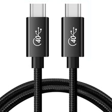 Load image into Gallery viewer, PD 100W USB-C / Type-C to USB-C / Type-C Thunderbolt 4 Full-function Data Cable, 0.5m, 1m, 2m