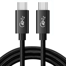 Load image into Gallery viewer, PD 100W USB-C / Type-C to USB-C / Type-C Thunderbolt 4 Full-function Data Cable, 0.5m, 1m, 2m