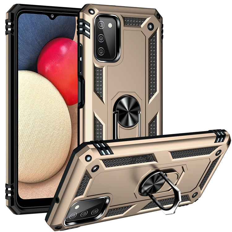 Shockproof TPU + PC Phone Case with Holder, For Samsung Galaxy A03s US Version, For Samsung Galaxy A23