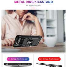 Load image into Gallery viewer, Shockproof TPU + PC Phone Case with 360 Degrees Rotating Holder, For Xiaomi Poco X4 Pro 5G