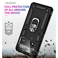 Load image into Gallery viewer, Shockproof TPU + PC Phone Case with 360 Degrees Rotating Holder, For Xiaomi Poco X4 Pro 5G