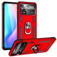 Load image into Gallery viewer, Shockproof TPU + PC Phone Case with 360 Degrees Rotating Holder, For Xiaomi Poco X4 Pro 5G