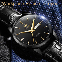Load image into Gallery viewer, OLEVS 6898 Men Fashion Waterproof Dual Calendar Quartz Watch