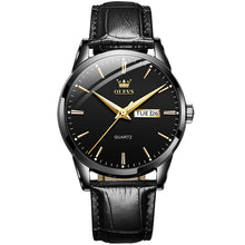 Load image into Gallery viewer, OLEVS 6898 Men Fashion Waterproof Dual Calendar Quartz Watch