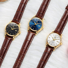 Load image into Gallery viewer, OLEVS 6898 Women Fashion Waterproof Dual Calendar Quartz Watch