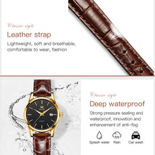 Load image into Gallery viewer, OLEVS 6898 Women Fashion Waterproof Dual Calendar Quartz Watch