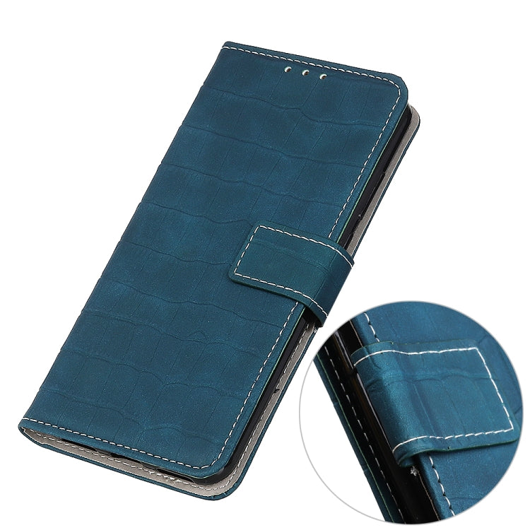 Magnetic Crocodile Texture Horizontal Flip Leather Phone Case, For Xiaomi Poco X4 Pro 5G
