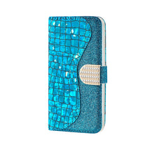 Load image into Gallery viewer, Laser Glitter Powder Matching Crocodile Leather Phone Case, For Xiaomi Redmi Note 11 Pro International, For Xiaomi Redmi Note 11 International
