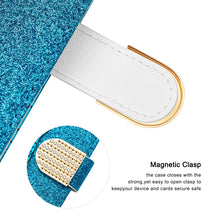 Load image into Gallery viewer, Laser Glitter Powder Matching Crocodile Leather Phone Case, For Xiaomi Redmi Note 11 Pro International, For Xiaomi Redmi Note 11 International