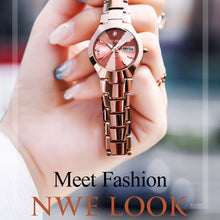 Load image into Gallery viewer, OLEVS 8697 Couple Fashion Waterproof Luminous Quartz Watch