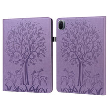 Load image into Gallery viewer, Tree &amp; Deer Pattern Pressed Printing Leather Tablet Case with Sleep / Wake-up, For Xiaomi Pad 5 / 5 Pro, For Amazon Kindle Paperwhite 5 2021