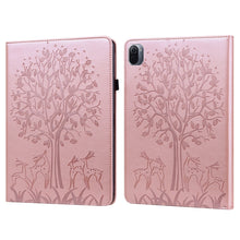 Load image into Gallery viewer, Tree &amp; Deer Pattern Pressed Printing Leather Tablet Case with Sleep / Wake-up, For Xiaomi Pad 5 / 5 Pro, For Amazon Kindle Paperwhite 5 2021