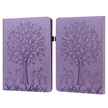 Load image into Gallery viewer, Tree &amp; Deer Pattern Pressed Printing Leather Tablet Case with Sleep / Wake-up, For Xiaomi Pad 5 / 5 Pro, For Amazon Kindle Paperwhite 5 2021