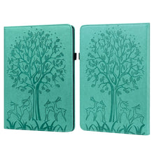 Load image into Gallery viewer, Tree &amp; Deer Pattern Pressed Printing Leather Tablet Case with Sleep / Wake-up, For Xiaomi Pad 5 / 5 Pro, For Amazon Kindle Paperwhite 5 2021