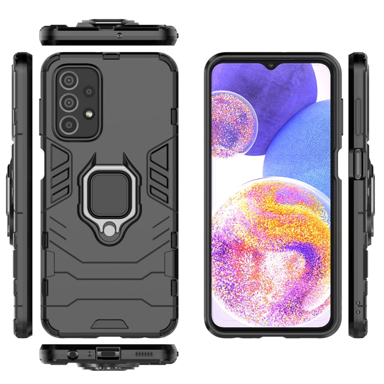 Magnetic Ring Holder PC + TPU Phone Case, For Samsung Galaxy A23